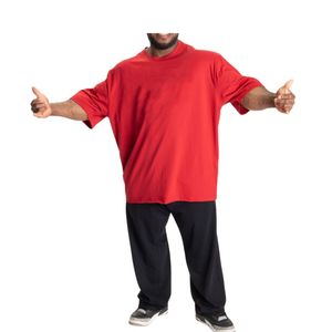 T-shirt uni personnalisé pour homme, coupe ample en coton, manches courtes, fabricant OEM ODM, fournisseur en gros - Product Image 3