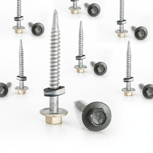 Tornillo Autoperforante de Cabeza Hexagonal Modelo PDC 12, Acero al Carbono Clase 4.8 y 6.8, Zincado/Galvanizado, Rosca Gruesa, en Pulgadas - Product Image 1