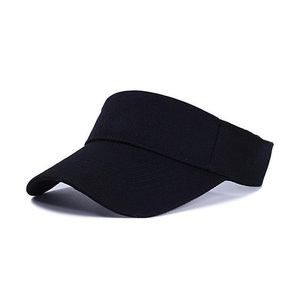Wholesale Custom Logo Open Crown <b>Sun</b> Visor Cap Adjustable Sports <b>Golf</b> Tennis Visor <b>Hat</b> Breathable Summer Headwear - Product Image 6