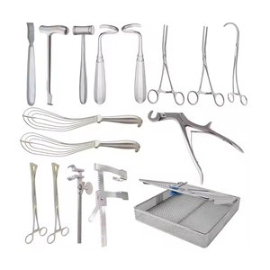 Ensemble de chirurgie mammaire Tebbetts, 16 pièces, outils de chirurgie plastique médicale pour thoracotomie et augmentation mammaire - Product Image 1