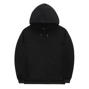 Sudadera con capucha extragrande de algodón para hombre para invierno, sudadera con capucha de forro polar para hombre con bolsillo - Product Image 1