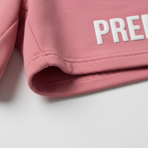 Pantalones Cortos Deportivos de Algodón Personalizados con Logotipo Estampado, Pantalones Cortos de Entrenamiento para Mujer, Fabricante de Ropa OEM - Product Image 5