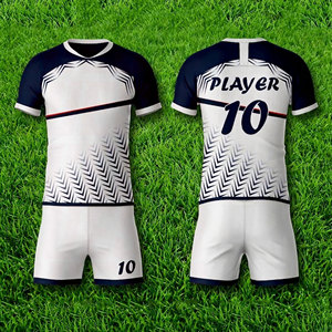 Nouvel ensemble complet d'uniformes de football pour hommes de haute qualité, version joueur, tenue d'entraînement de football, kit d'équipe personnalisé, vêtements de sport respirants - Product Image 4