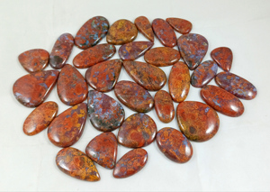 Ágata Húngara de Alta Calidad, Color Rojo Natural, Cabujón Hecho a Mano, Cristal de Cuarzo Suelto de Alta Calidad para Joyería - Product Image 2