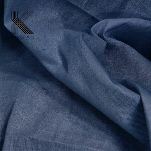 Tissu en mousseline de coton teint 100% coton, largeur 60 pouces, tissage uni, doux et respirant, fournisseur en gros - Product Image 4