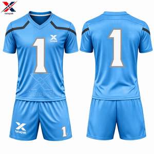 Camiseta de Fútbol Transpirable de Secado Rápido con Estampado Digital, 100% Poliéster, Ligera, 220g, Unisex para Adultos, Fabricada por OEM, Deportiva - Product Image 3