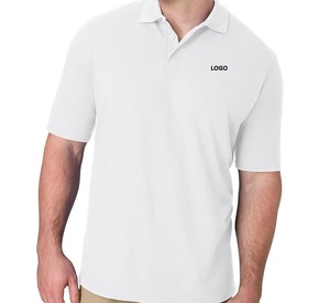Camisas polo de secado rápido y que absorben la humedad para hombre, camisas polo con cuello alto y botones para hombre, camisas polo de manga corta para hombre disponibles. - Product Image 4