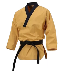 Uniforme de Karate Premium 100% Algodón para Adultos Unisex, Corte Regular, Duradero, Ligero, para Entrenamiento y Competencia, Incluye Cinturón Negro - Product Image 4