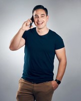 T-shirt à manches courtes pour homme avec motif imprimé personnalisé, col rond, coupe classique, style décontracté, pur coton