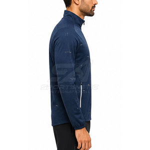 Performance <b>Running</b> <b>Winter</b> <b>Jacket</b> For Men With Comfortable Fit Zip Closure And Breathable Fabric For Active Outdoor Training - Product Image 6