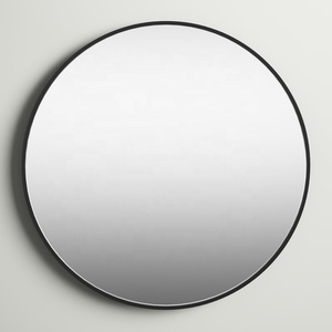 Manufacturers Classic <b>Round</b> <b>Black</b> Metal <b>Framed</b> <b>Mirror</b> for Home, Hotels and Bathroom Decorations - Product Image 5