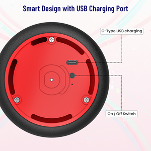 Pelota de Aire para Bebés Mirana |   Juguete Hoverball Puck para Niños y Bebés |   Recargable por USB Tipo-C |   Balón de Fútbol Flotante para Interiores - Product Image 2