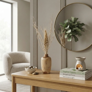 Juego de 3 Cestas de Pared Tejidas Estilo Boho, Blancas, de Seagrass Natural, Decorativas, Hechas a Mano, para Colgar, Tya Loka Wood Soul - Product Image 3