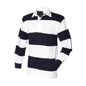 Maillot de rugby à manches longues de haute qualité, respirant, personnalisable, avec rayures cousues sur la première ligne, style unique - Product Image 2