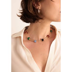 Collar de Resina Hecho a Mano con Elegante Colgante de Cristal, Accesorio de Moda Elegante para el Día a Día - Product Image 4