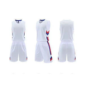 Dernier design d'uniforme de basket-ball unisexe à la mode, nouveau design de maillot de basket-ball pour hommes en sublimation, uniforme de basket-ball respirant - Product Image 3