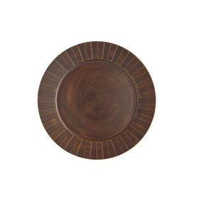 Plato de Madera para Catering, Decoración de Mesa para Bodas, Plato Base para Cena - Product Image 1