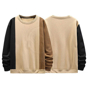 Sudaderas para hombre, transpirables, de mezcla de algodón, básicas, cómodas, con diseño de cuello redondo, para ropa informal diaria - Product Image 3