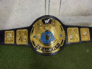 Ceinture de championnat de lutte Big Eagle, 4 mm, en alliage de zinc, sangle en cuir véritable, ceinture de champion du monde poids lourd - Product Image 5