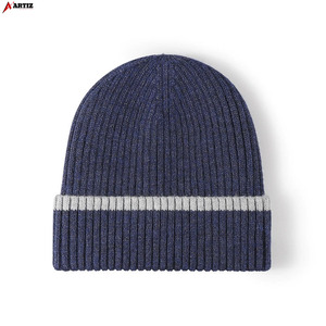 Chapeau d'hiver en laine mélangée de qualité supérieure, vente en gros, logo imprimé personnalisé, respirant, imperméable, unisexe, usage quotidien, fabriqué au Pakistan - Product Image 1