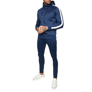 Servicios OEM al por mayor, ropa deportiva de alta calidad, conjunto de chándal con logotipo personalizado, chándales deportivos para entrenamiento y correr para hombre - Product Image 1