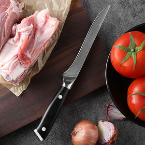 Couteaux à désosser Damas faits à la main en acier à haute teneur en carbone, couverts de cuisine professionnels, couteaux à désosser Damas pour la cuisine - Product Image 5