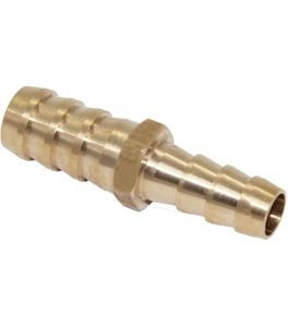 Conector de Manguera de Latón con Conexión Rápida, Accesorio Recto para Tuberías de Agua, Aire y Combustible, Reductor/Unificador de Mangueras (AOL-054) - Product Image 2