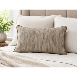 Designer Silk Cushion <b>Cover</b> | Yarn Dyed Throw Pillow <b>Cover</b> for <b>Sofa</b>, Couch, <b>Bed</b> & Hotel Decor - Product Image 3