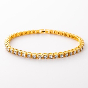 Bracelet à breloques en argent 925 et moissanite, fait main, très demandé, pour un usage quotidien luxueux, bijoux fins, cadeau unisexe disponible - Product Image 1