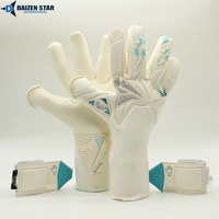 Guantes de Portero de Material PU Transpirable de la Mejor Calidad con Opciones Personalizables para Venta al Por Mayor de Fútbol