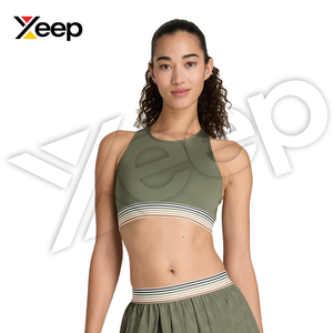XEEP สปอร์ตบราโยคะคุณภาพสูงสำหรับผู้หญิง รุ่น XC-SB-08 ระบายอากาศได้ดี สายปรับได้ แผ่นรองถอดออกได้ รองรับได้ดี แห้งเร็ว - Product Image 4