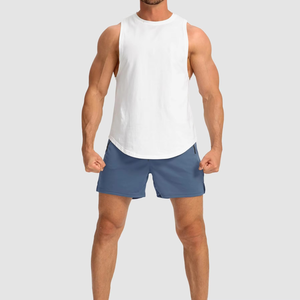 Pantalones Cortos Deportivos para Hombre, de Secado Rápido, Transpirables, con Spandex, para Gimnasio, Entrenamiento, Running, con Bolsillos, Tallas XL XXL, Cierre con Cordón, Cintura Estampada - Product Image 3