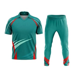 Uniforme de cricket personnalisé par sublimation pour équipe |   Vêtements de cricket pour hommes, femmes et jeunes, polo et pantalon, tenue complète d'équipe, qualité supérieure - Product Image 1