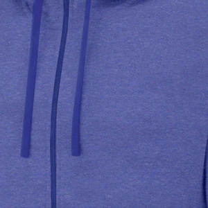 Sweat-shirt à capuche bleu pour homme, coupe classique, couleur unie, en molleton bouclette, décontracté, manches longues, tricoté, pour l'automne - Product Image 2