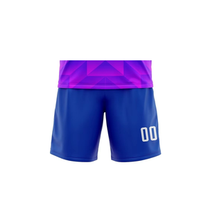 Uniforme de Fútbol, Camiseta y Pantalones Cortos, 100% Poliéster, Nombre del Equipo Personalizado, Unisex, Control de Humedad para Deportes de Equipo y Práctica - Product Image 4