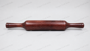 High Quality Wooden <b>Rolling</b> <b>Pin</b> for Baking Dough | Non Stick Chapati Belan | Handcrafted Natural Wood Kitchen Tool - Product Image 3
