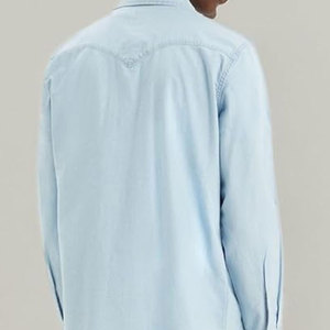 Rugged & Authentic <b>Men</b> Classic <b>Western</b> <b>Shirt</b> with Traditional Yoke and Snap Buttons Available in Standard Big and Tall Sizes - Product Image 5