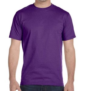 Premium Men's DryBlend 50% Cotton50% <b>Polyester</b> <b>T</b>-<b>Shirt</b> Plain Solid Round Neck Short Sleeved Full Cotton <b>T</b>-<b>Shirt</b> - Product Image 1
