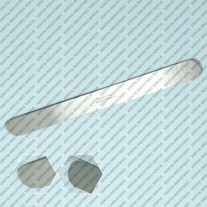 Rétracteur à ruban 25 mm x 8 pouces, rétracteur chirurgical malléable en acier inoxydable flexible pour procédures neurologiques et ophtalmiques CE - Product Image 5