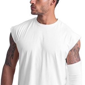 เสื้อกล้ามออกกำลังกายผู้ชายแบบแห้งเร็ว รุ่นปี 2023 ผ้าตาข่าย สำหรับเล่นกีฬา ฟิตเนส เพาะกาย วิ่ง ออกแบบแบบไม่มีแขน - Product Image 1