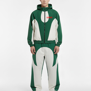 Chándales Cortavientos para Hombre de Alta Calidad, Diseño Personalizado, con Capucha, Color Sólido, Nueva Tendencia de Invierno 2026 - Product Image 1
