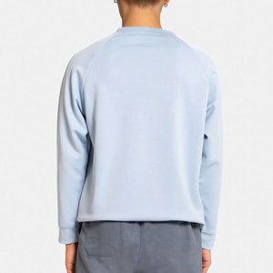 2026 New Arrival Autumn Warm <b>Material</b> Eco-Friendly Fashion Breathable Half Zipper Oversize Regular Fit Custom Heavyweight Men's - Product Image 6