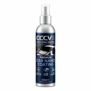 CCCV8 Long Lasting Quick <b>Spray</b> CAR-AUTO CERAMIC COATING Polysiloxane Nano Protective Barrier 9H Hardness 250ml ECOWAY Vehicle - Product Image 4