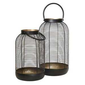 Geometric <b>Brass</b> <b>Lantern</b> With Frosted Glass Panels Portable Home Decor Light Fixture - Product Image 6