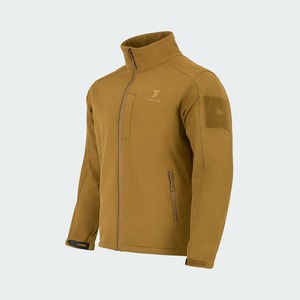 NEW OEM Men's Softshell Jacket Custom Design Winter <b>Work</b> Wear Windproof Waterproof <b>Fleece</b> Lined Zip up Soft Shell Unisex Jackets - Product Image 1