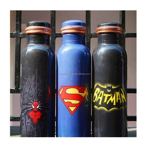 Botella de agua clásica de cobre para el almacenamiento diario de agua, basada en prácticas tradicionales de salud. - Product Image 6