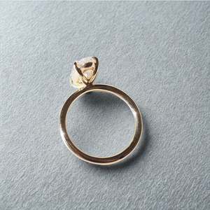 Bijoux fins de luxe, or jaune 9 carats, certificat IGI, diamant de laboratoire 1 carat, coupe ovale, bague de fiançailles solitaire, bague de mariage - Product Image 5