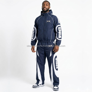 Chaqueta Cortavientos Deportiva Personalizada con Logotipo al por Mayor, Ropa Deportiva para Correr, Chaqueta Cortavientos Ligera, Conjunto de Chándal - Product Image 5