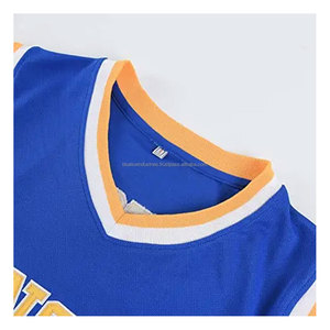 BLUE ICE INDUSTRIES Maillot de basket-ball personnalisé pour homme, marque de mode, brodé, All Stars, en mesh respirant, unisexe, vêtements d'équipe pour adultes - Product Image 5