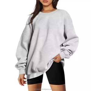 Chemise à col rond personnalisée pour femmes, tenue décontractée, fitness, vêtements de gym pour filles - Product Image 5